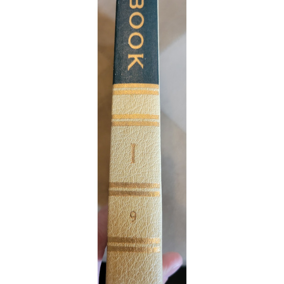 VTG World Book Encyclopedia 1963 Volume 9 Top Edge Gold Gilt "I" Study Reference - Picture 5 of 8